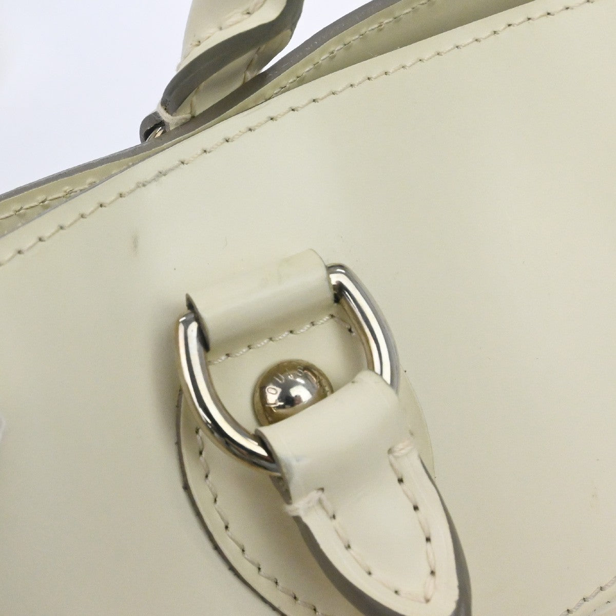 Louis Vuitton Passy Tote Epi Leather, White, Leather, Handbag
