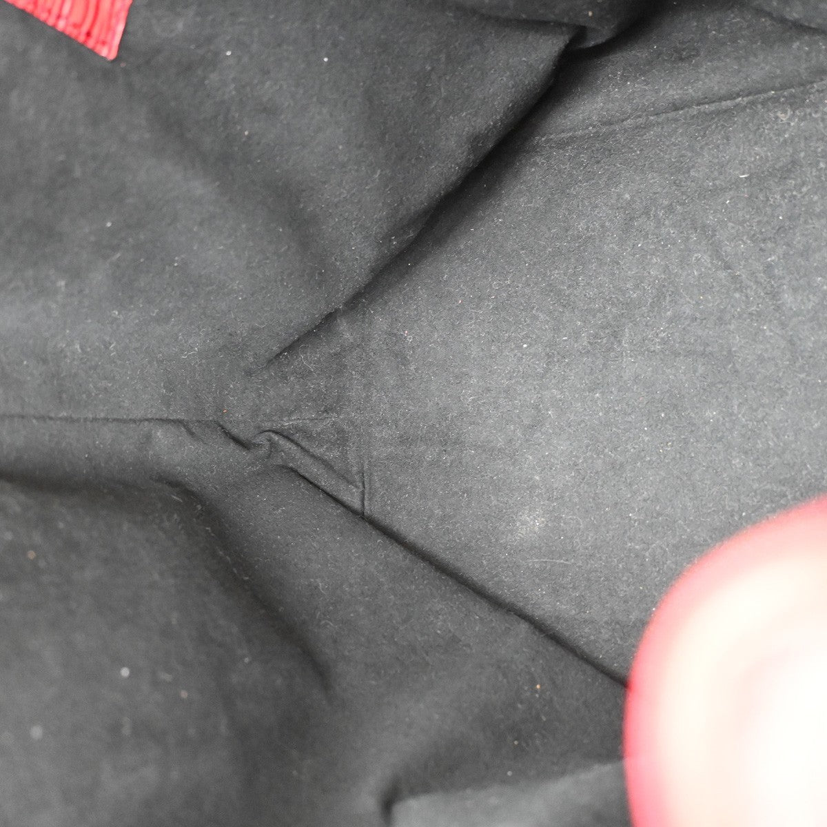 Louis Vuitton Petit Noe Handbag Epi Leather, RED, LEATHER, Shoulder bag