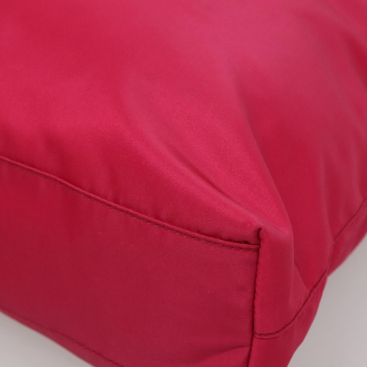 Prada Convertible Front Pocket Tote Tessuto, PINK, NYLON, Tote bag