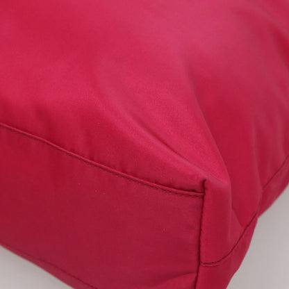 Prada Convertible Front Pocket Tote Tessuto, PINK, NYLON, Tote bag