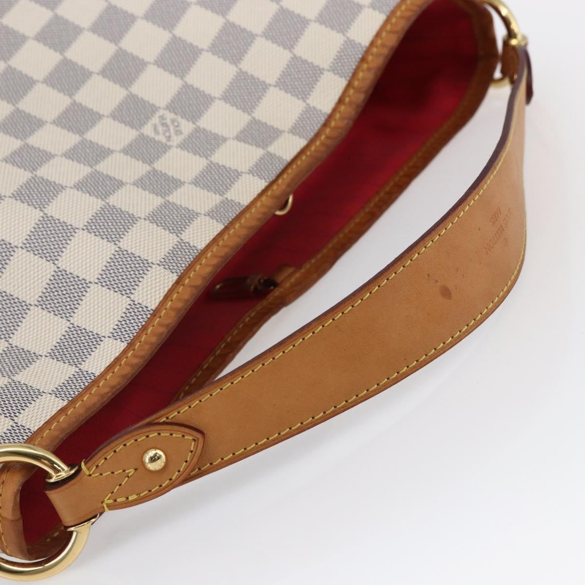 Louis Vuitton Delightful NM Handbag Damier, BEIGE, CANVAS, Shoulder bag
