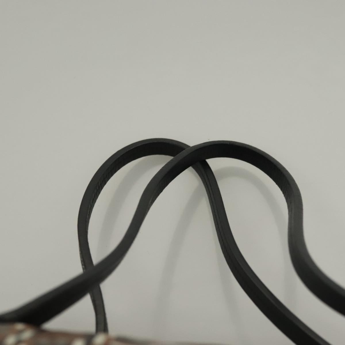 Salvatore Ferragamo Vintage Handbag Canvas, BROWN, CANVAS, Handbag