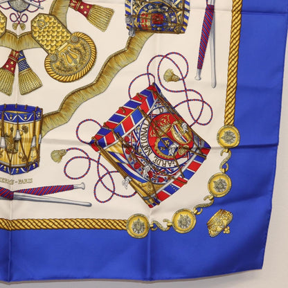 Hermes Carré 90 Silk multicolor, BLUE, SILK, Scarve & shawl