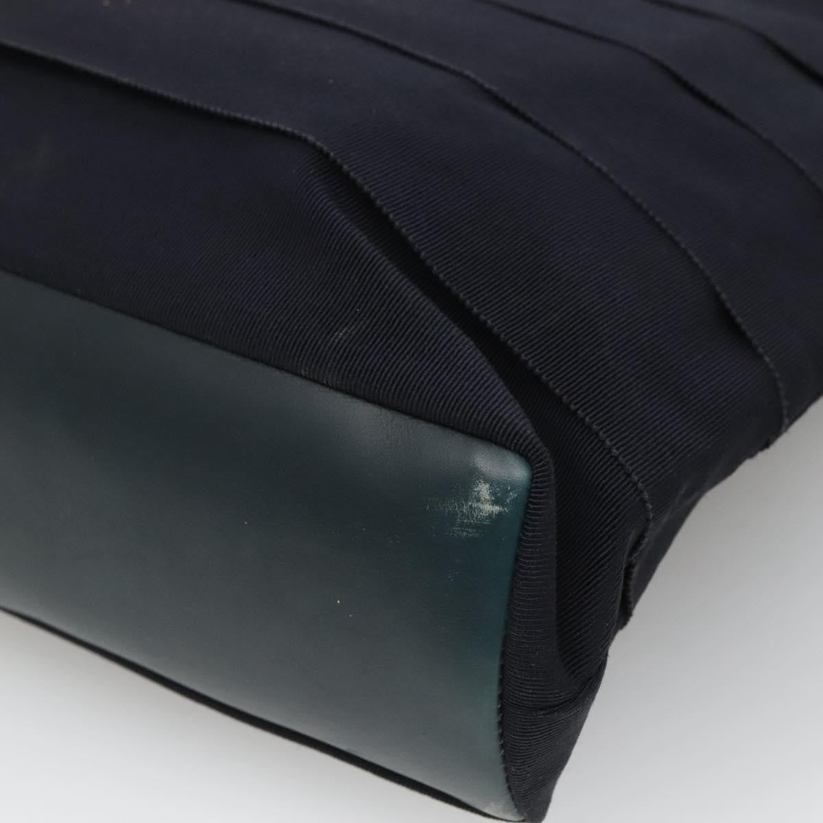 Salvatore Ferragamo Vala tote Canvas, NAVY, CANVAS, Tote bag