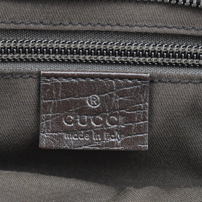Gucci Plus Tote GG Coated Canvas with Leather, BROWN, CANVAS, Tote bag