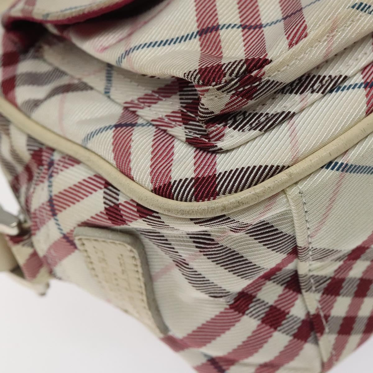 Burberry Nova Check Blue Label Nylon, BEIGE, NYLON, Shoulder bag