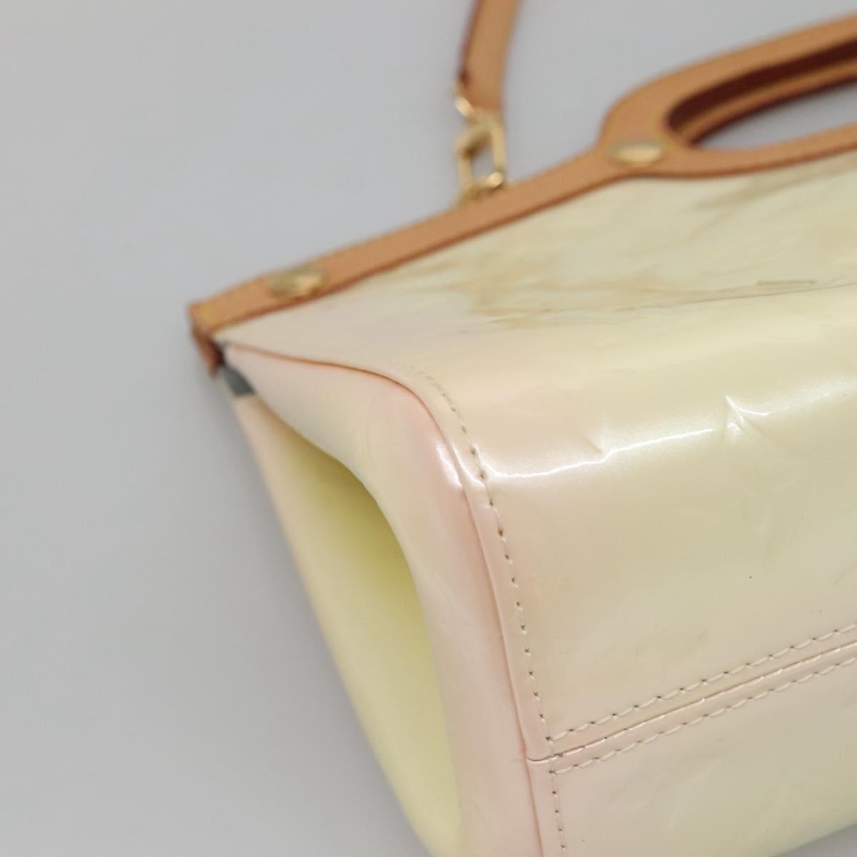 Louis Vuitton Roxbury Drive Handbag Monogram Vernis, BEIGE, PATENT_LEATHER, Handbag