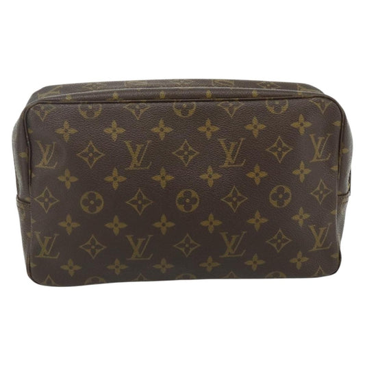 Louis Vuitton Trousse Toilette Monogram Canvas, Brown, Canvas, Clutch