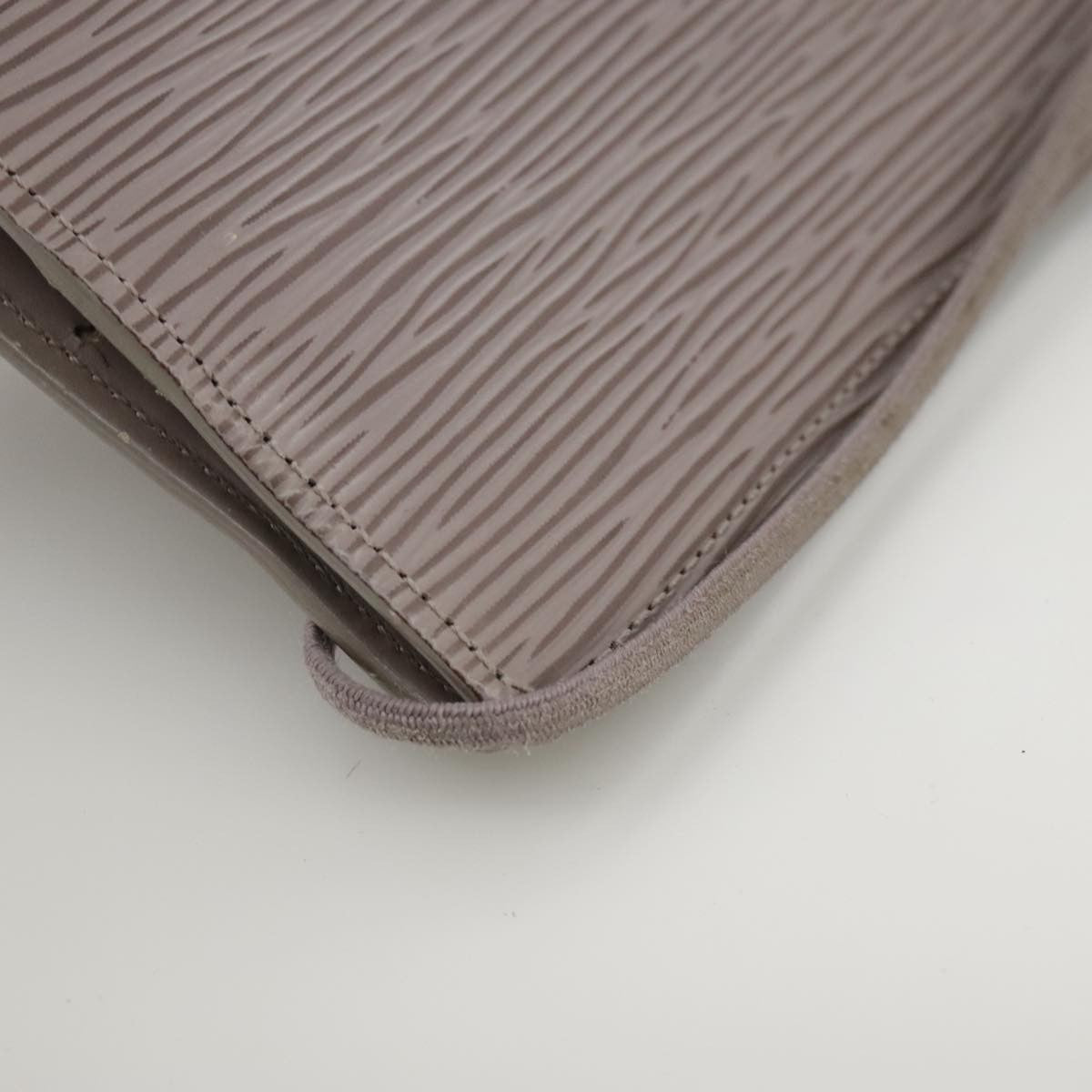 Louis Vuitton Agenda Elastique Wallet Epi Leather, PURPLE, LEATHER, Wallets