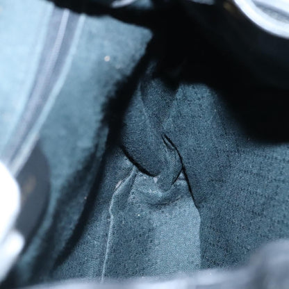 Gucci Vintage Bamboo Backpack Leather, BLACK, LEATHER, Backpack