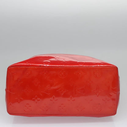Louis Vuitton Reade Handbag Monogram Vernis, RED, PATENT_LEATHER, Handbag