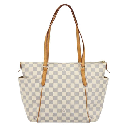Louis Vuitton Totally Handbag Damier azur, BEIGE, CANVAS, Tote bag