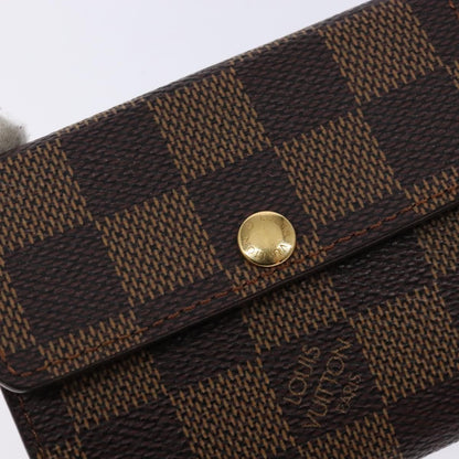 Louis Vuitton Ludlow Wallet Damier, BROWN, CANVAS, Wallets