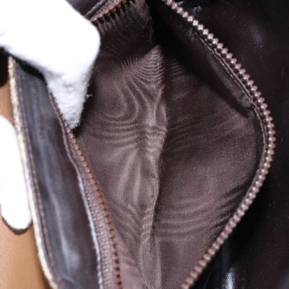 Celine Macadam Shoulder Bag PVC Leather, BEIGE, PVC, Shoulder bag