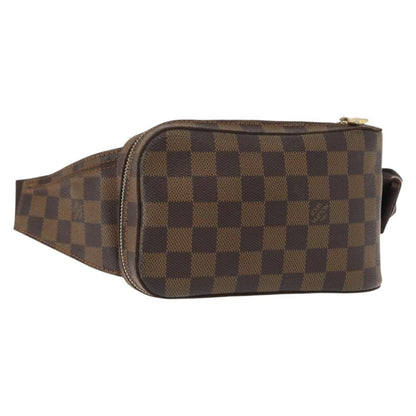 Louis Vuitton Geronimos Waist Bag Damier, BROWN, CANVAS, Shoulder bag