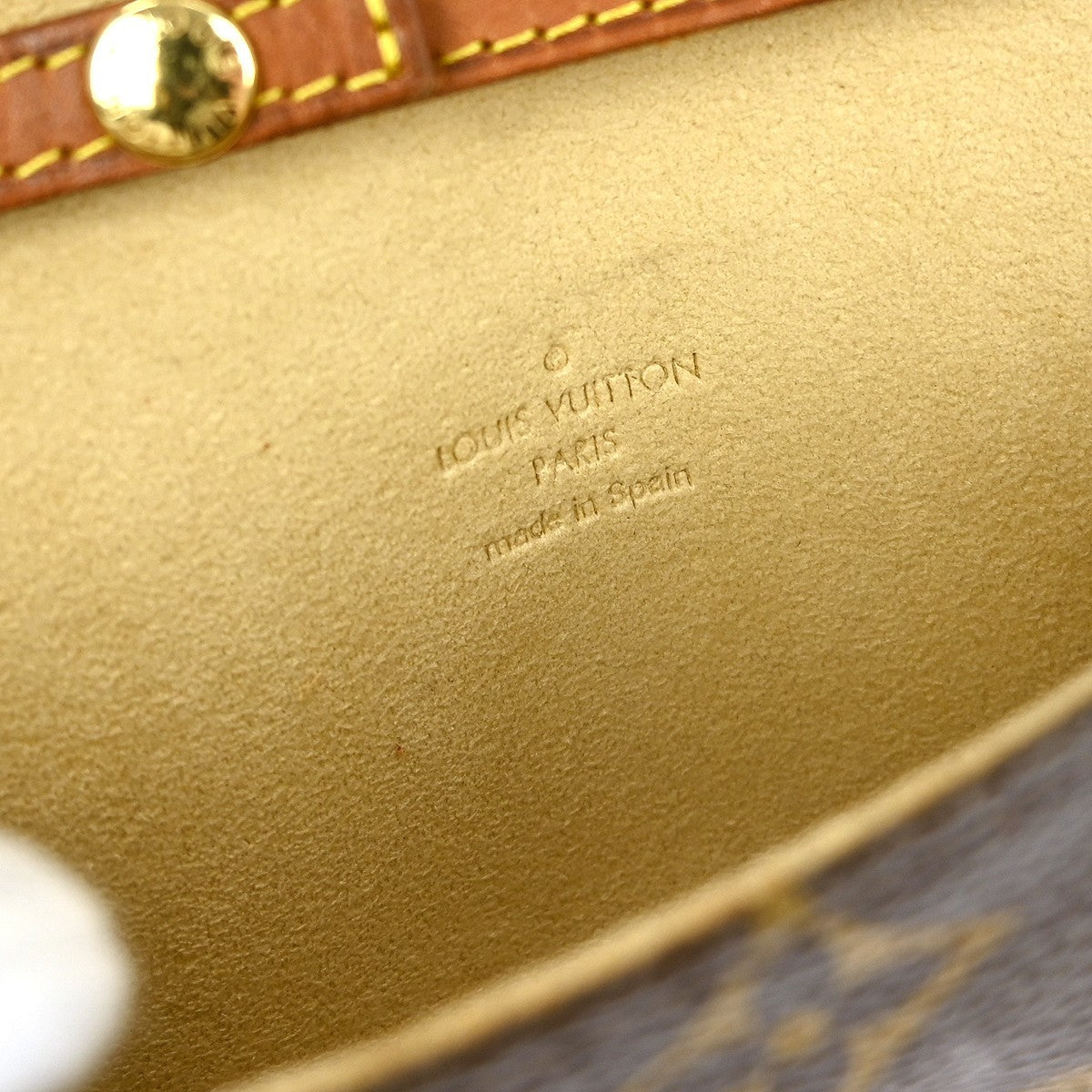 Louis Vuitton Twin Handbag Monogram Canvas, BROWN, CANVAS, Clutche & pouche