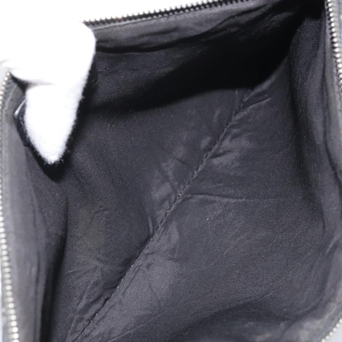 Christian Dior Diorama Clutch Satin, Navy, Canvas, Clutch