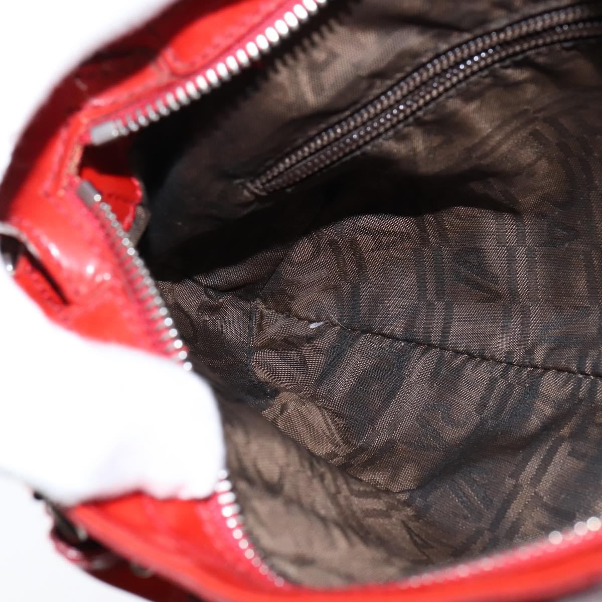 Salvatore Ferragamo Marisa Crossbody Patent leather, RED, PATENT_LEATHER, Handbag