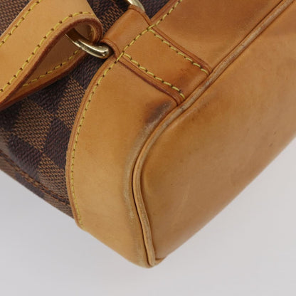 Louis Vuitton Arlequin Backpack Damier, BROWN, CANVAS, Backpack
