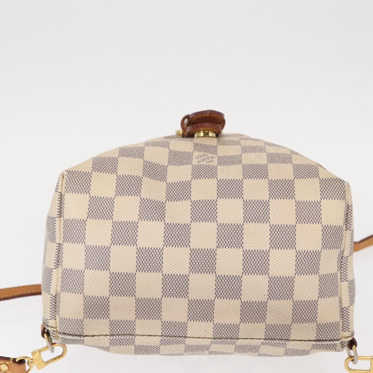 Louis Vuitton Sperone Backpack Damier, WHITE, CANVAS, Backpack