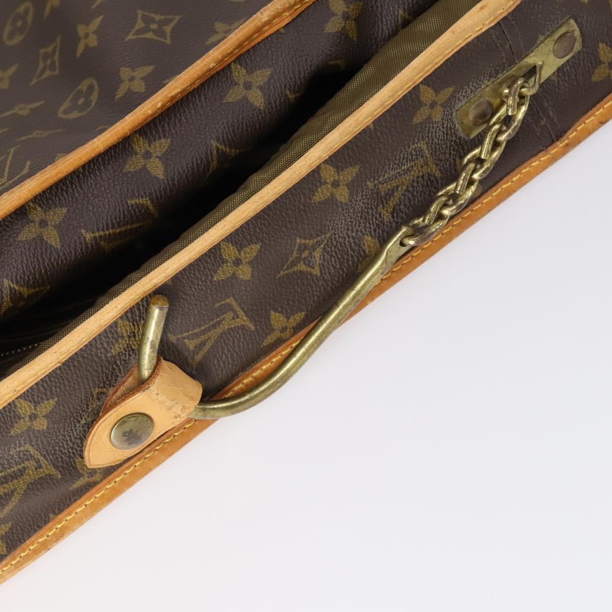 Louis Vuitton Garment Carrier Bag Monogram Canvas, BROWN, CANVAS, Travel bag
