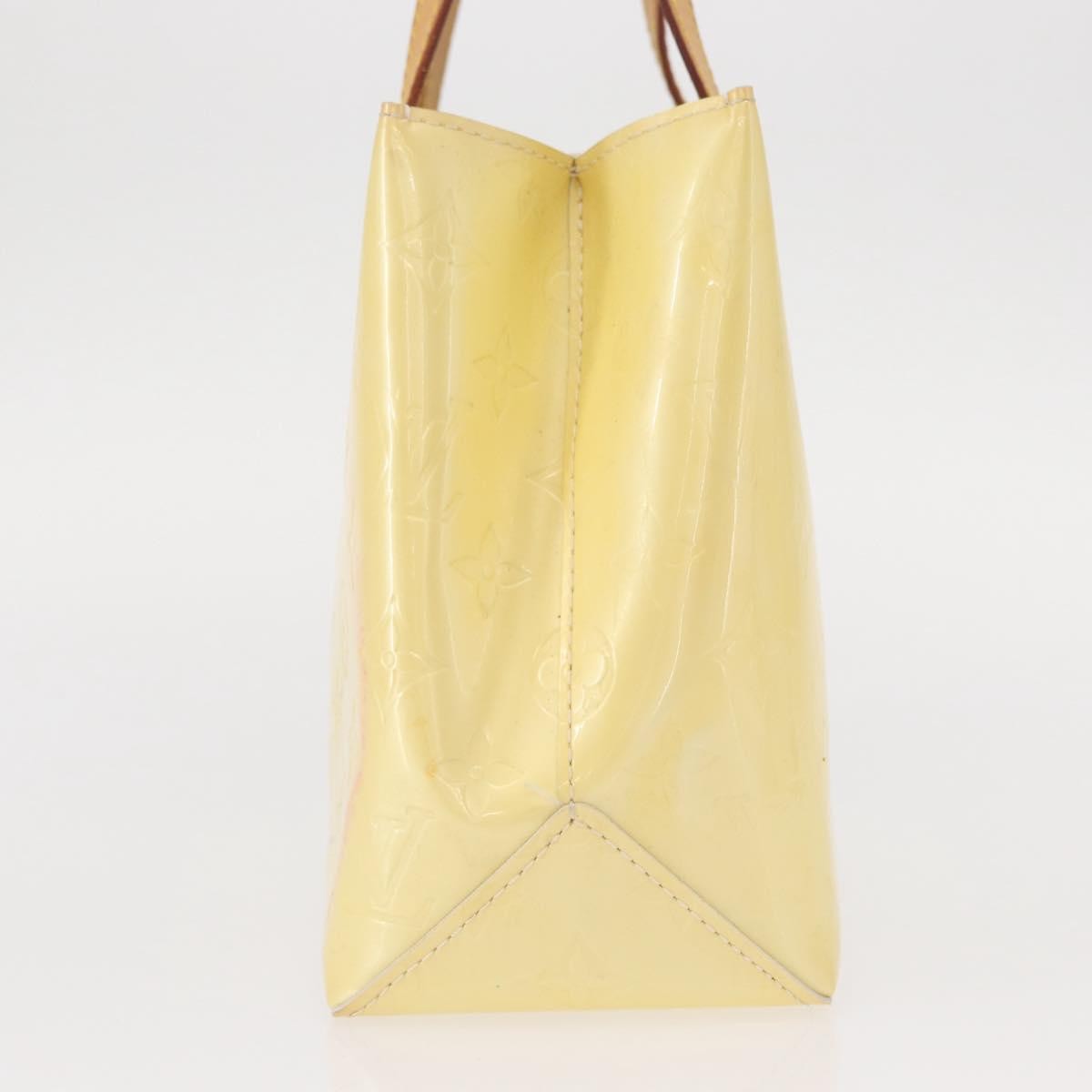 Louis Vuitton Reade Handbag Monogram Vernis, BEIGE, PATENT_LEATHER, Tote bag