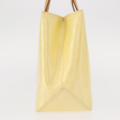 Louis Vuitton Reade Handbag Monogram Vernis, BEIGE, PATENT_LEATHER, Tote bag