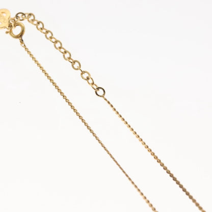 Christian Dior CD Pendant Necklace Gold-plated, GOLD, METAL, Necklace