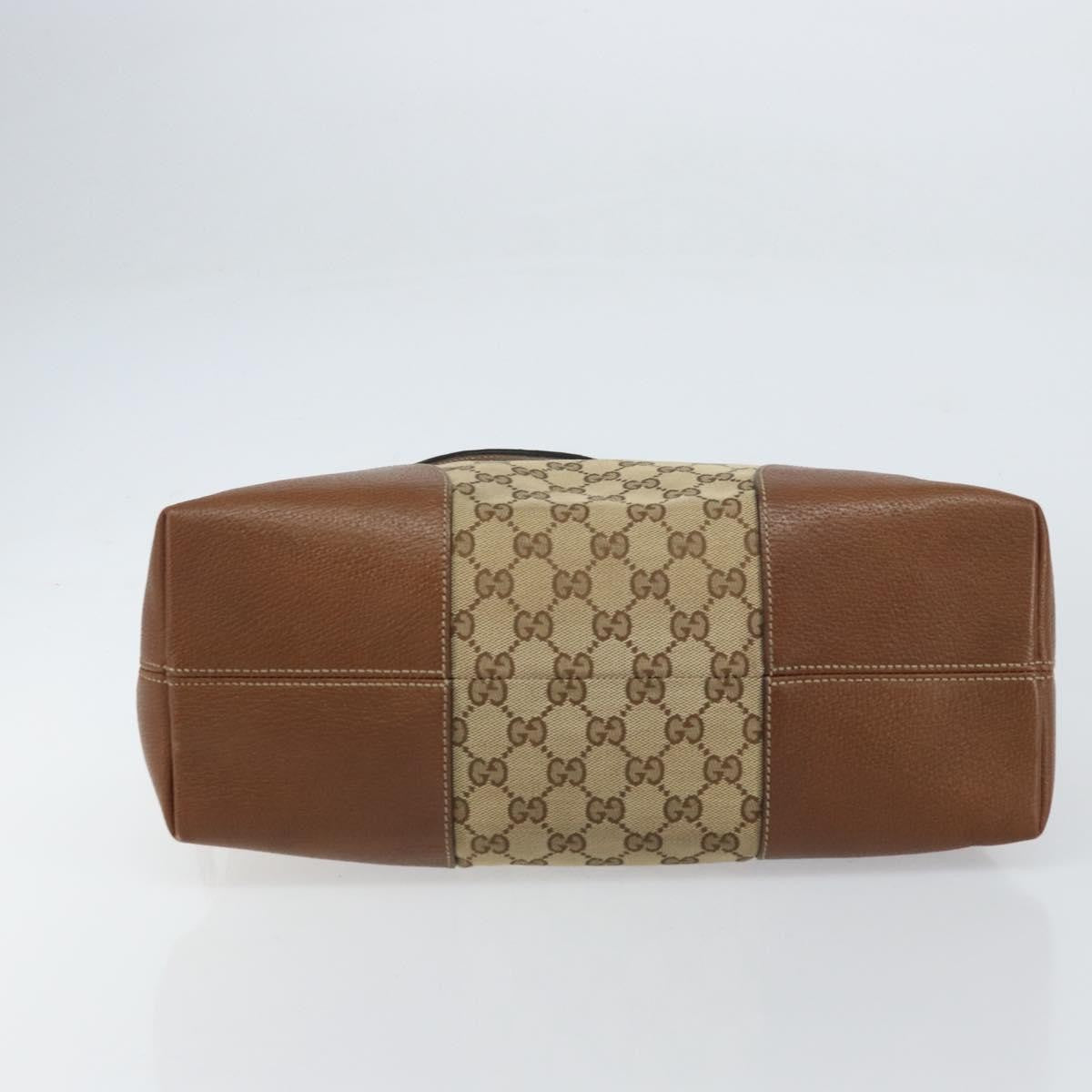 Gucci Bree Dome Tote GG Canvas with Leather, BEIGE, CANVAS, Tote bag