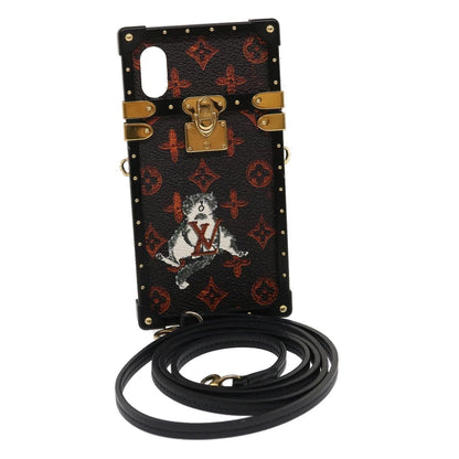 Louis Vuitton Phone case Canvas, BLACK, CANVAS, Tech accessory