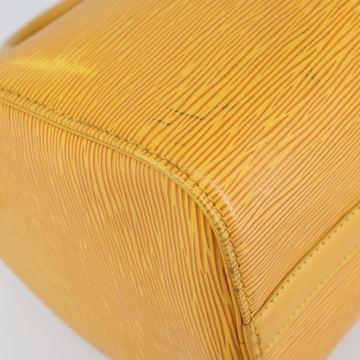 Louis Vuitton Speedy Handbag Epi Leather, YELLOW, LEATHER, Handbag
