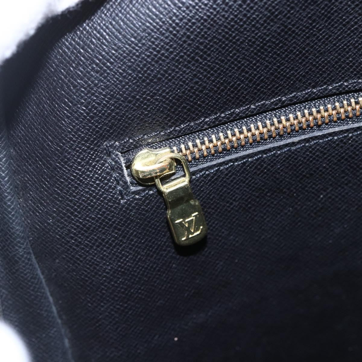 Louis Vuitton Porte Documents Voyage Epi Leather, BLACK, LEATHER, Briefcase