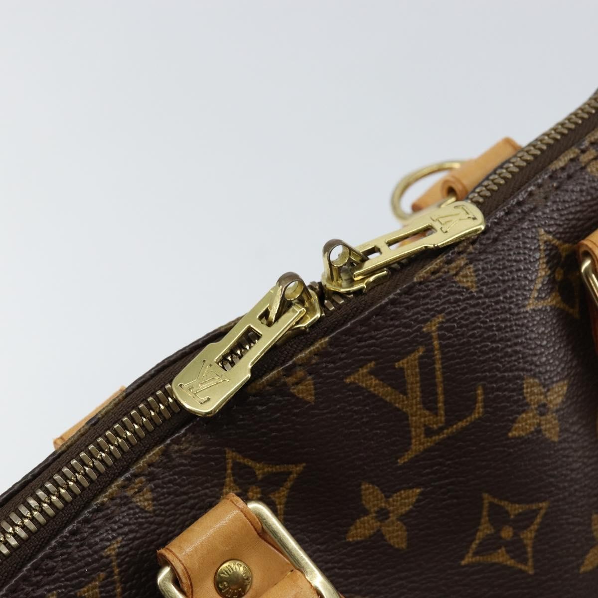 Louis Vuitton Alma Handbag Monogram Canvas, BROWN, CANVAS, Handbag