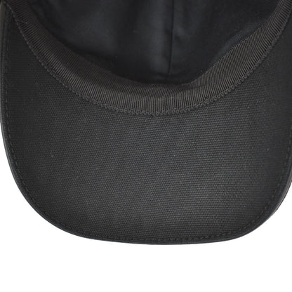 Gucci Web Baseball Cap GG Canvas, BLACK, CANVAS, Head accessory