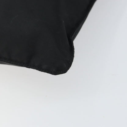 Prada Flat Messenger Bag Tessuto, BLACK, NYLON, Shoulder bag