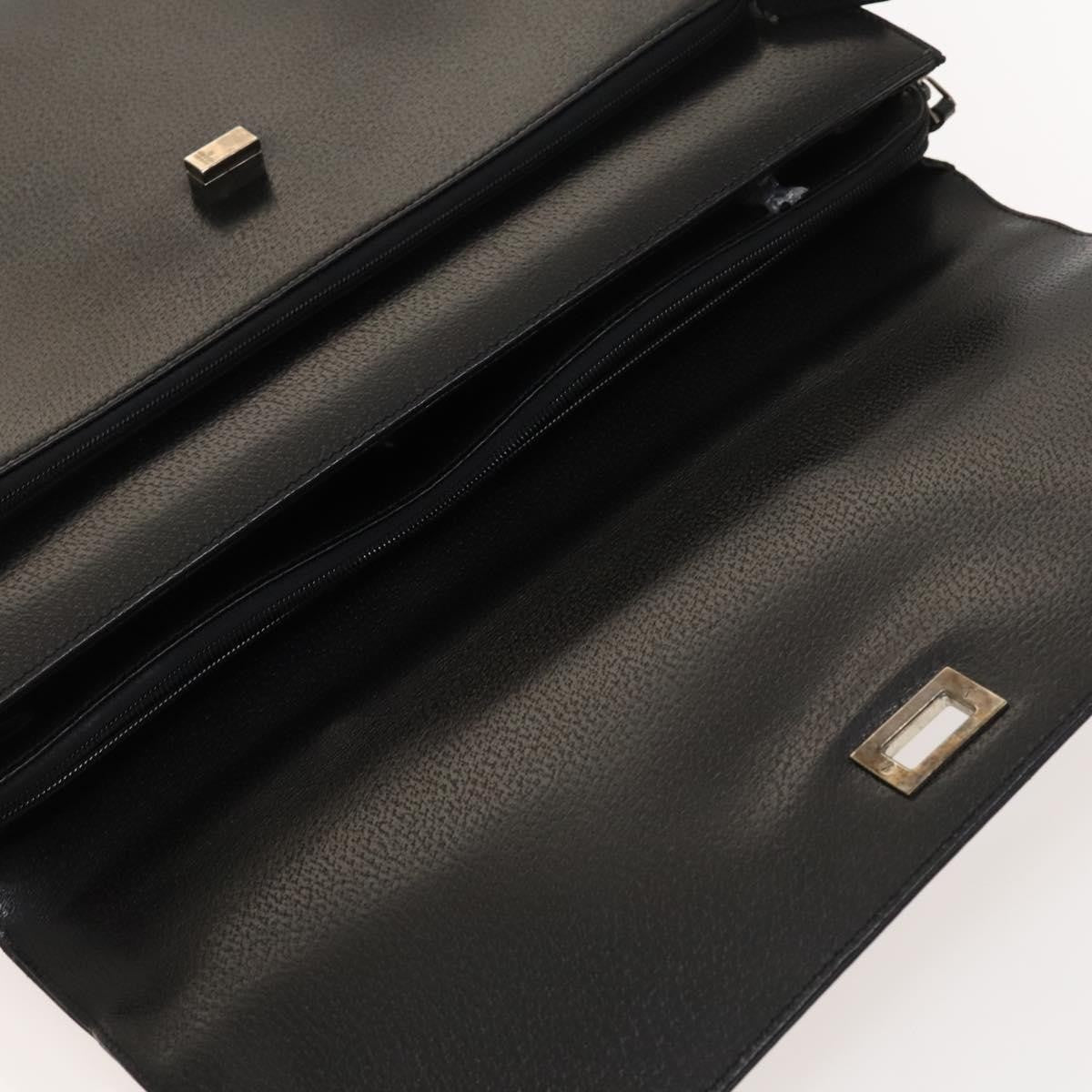 Gucci Briefcase Leather, BLACK, LEATHER, Briefcase