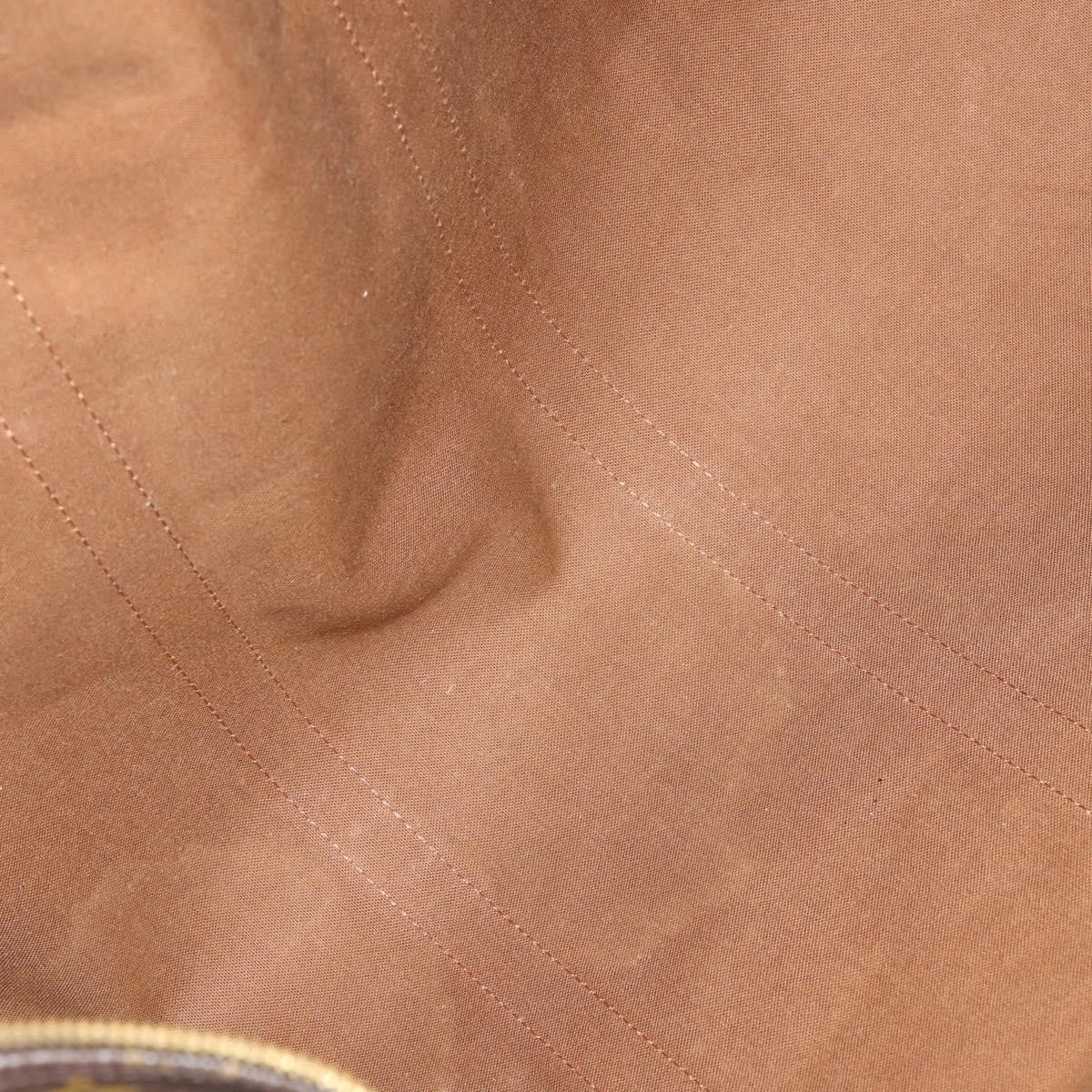 Louis Vuitton Keepall Bag Monogram Canvas, BROWN, CANVAS, Travel bag