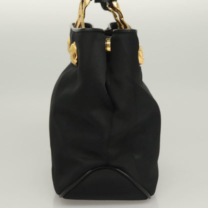 Salvatore Ferragamo Vintage Handbag Nylon, BLACK, NYLON, Handbag