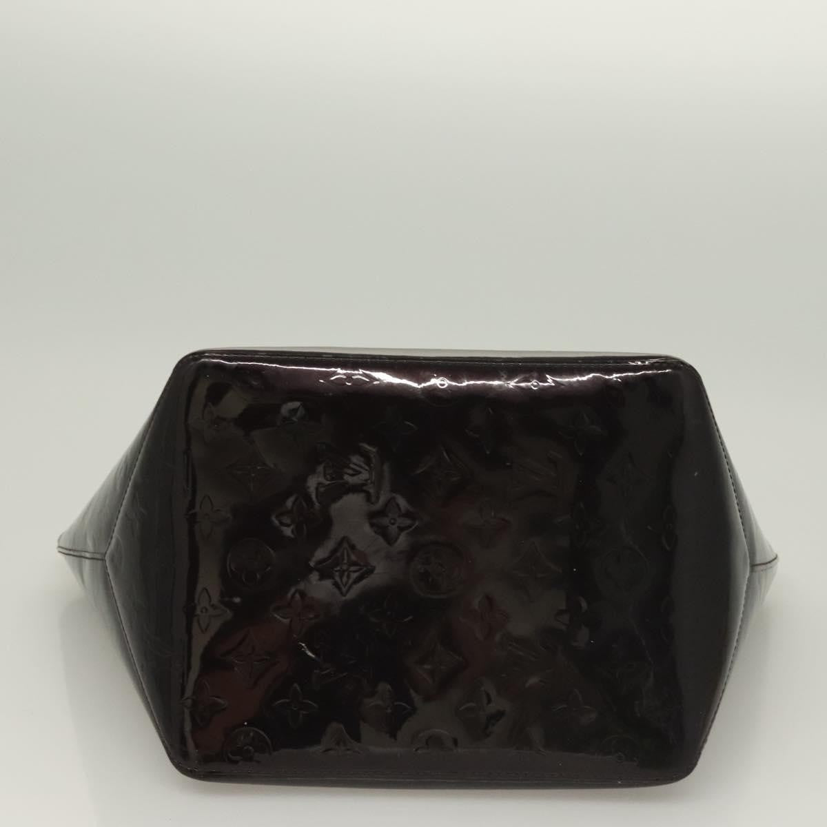Louis Vuitton Bellevue Handbag Monogram Vernis, PURPLE, PATENT_LEATHER, Handbag