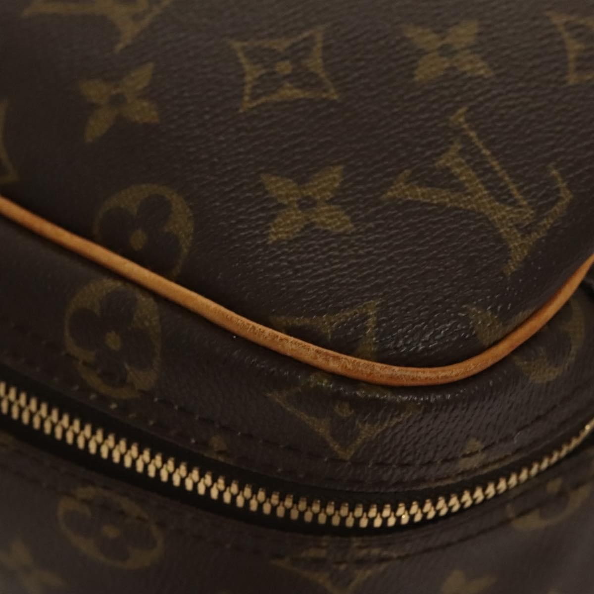 Louis Vuitton Excursion Handbag Monogram Canvas, BROWN, CANVAS, Handbag
