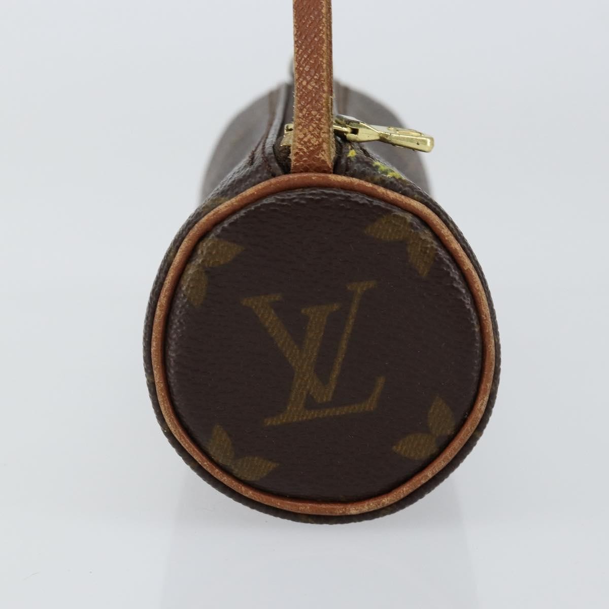 Louis Vuitton Papillon Pochette Monogram Canvas, BROWN, CANVAS, Clutche & pouche
