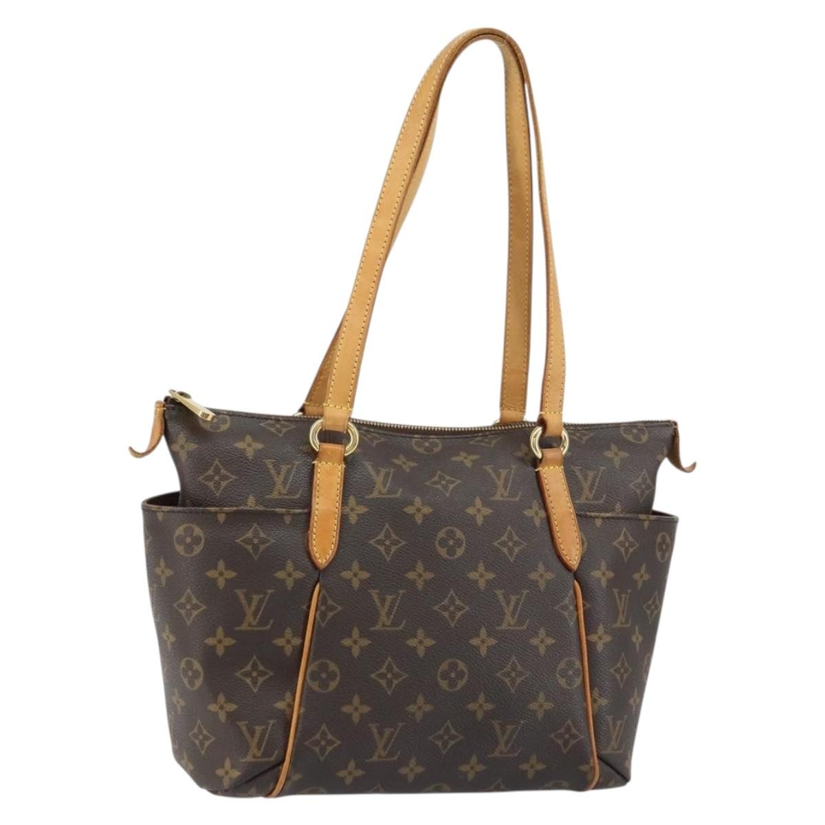 Louis Vuitton Totally Handbag Monogram Canvas, BROWN, CANVAS, Tote bag