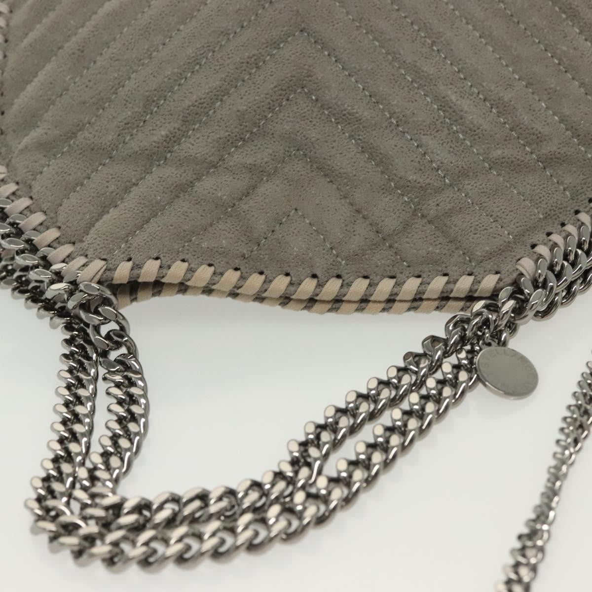 Stella McCartney Falabella Tote Suede, GRAY, SUEDE, Tote bag