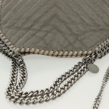 Stella McCartney Falabella Tote Suede, GRAY, SUEDE, Tote bag