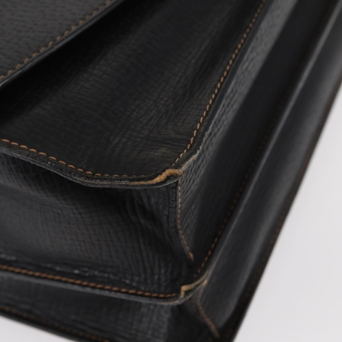 Loewe Barcelona Business Bag Leather, BLACK, LEATHER, Briefcase