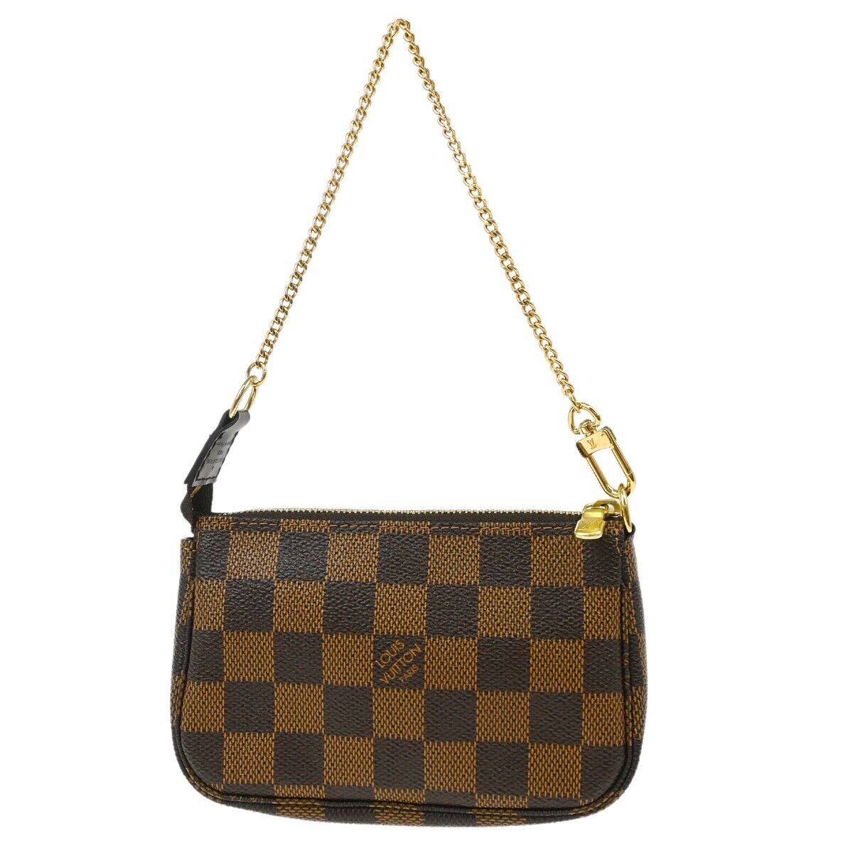 Louis Vuitton Pochette Accessoires Limited Edition Damier, BROWN, CANVAS, Clutche & pouche