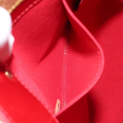 Louis Vuitton Reade Handbag Monogram Vernis, RED, PATENT_LEATHER, Handbag