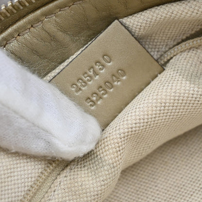 Gucci Sukey Top Handle Satchel GG Canvas with Leather, BROWN, CANVAS, Tote bag