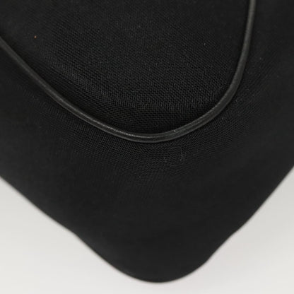 Salvatore Ferragamo Vintage Shoulder Bag Nylon, BLACK, NYLON, Shoulder bag