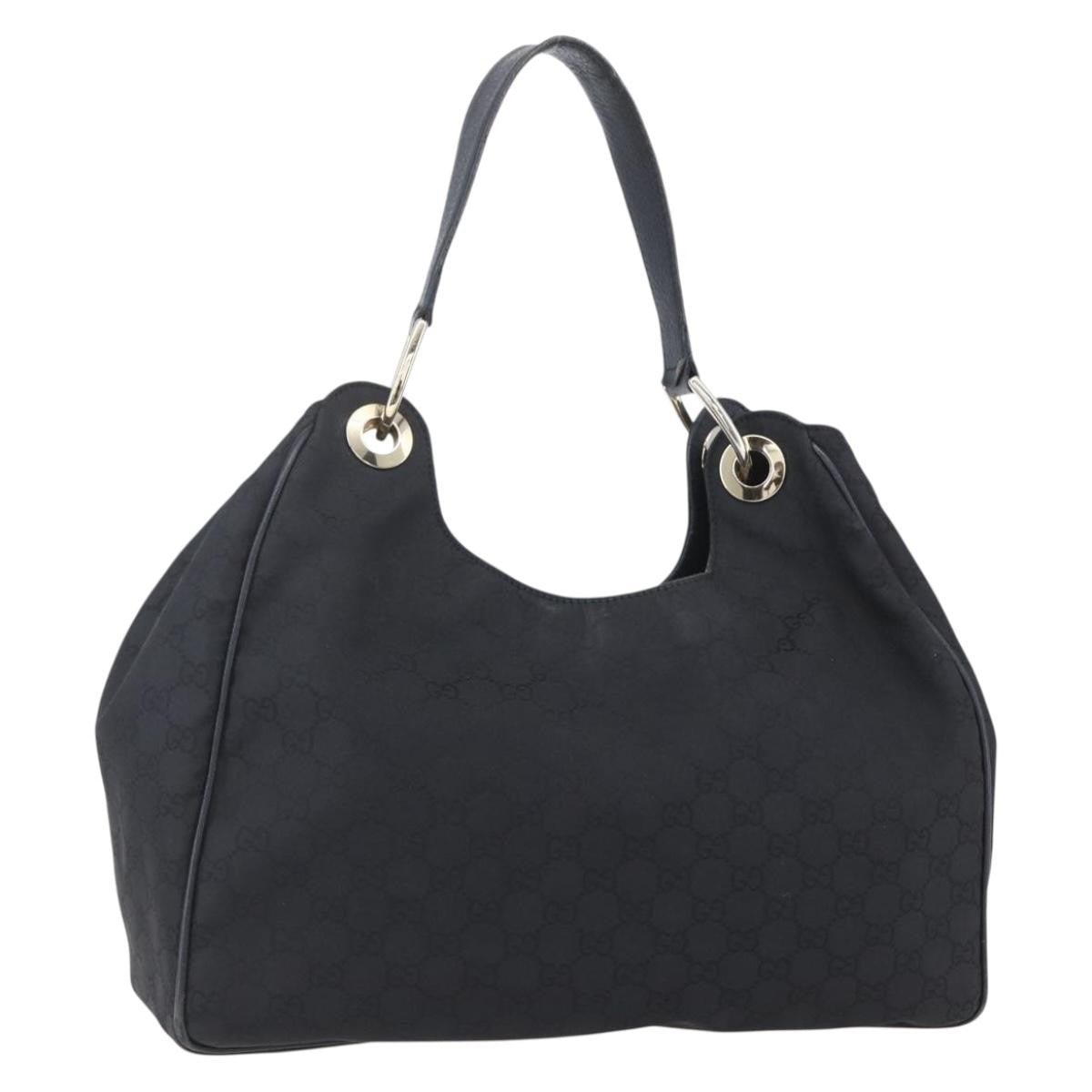 Gucci Vintage tote GG Canvas, BLACK, CANVAS, Shoulder bag